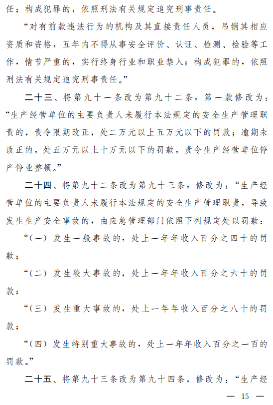 重磅!新《安全生產法》2021年9月1號正式施行!